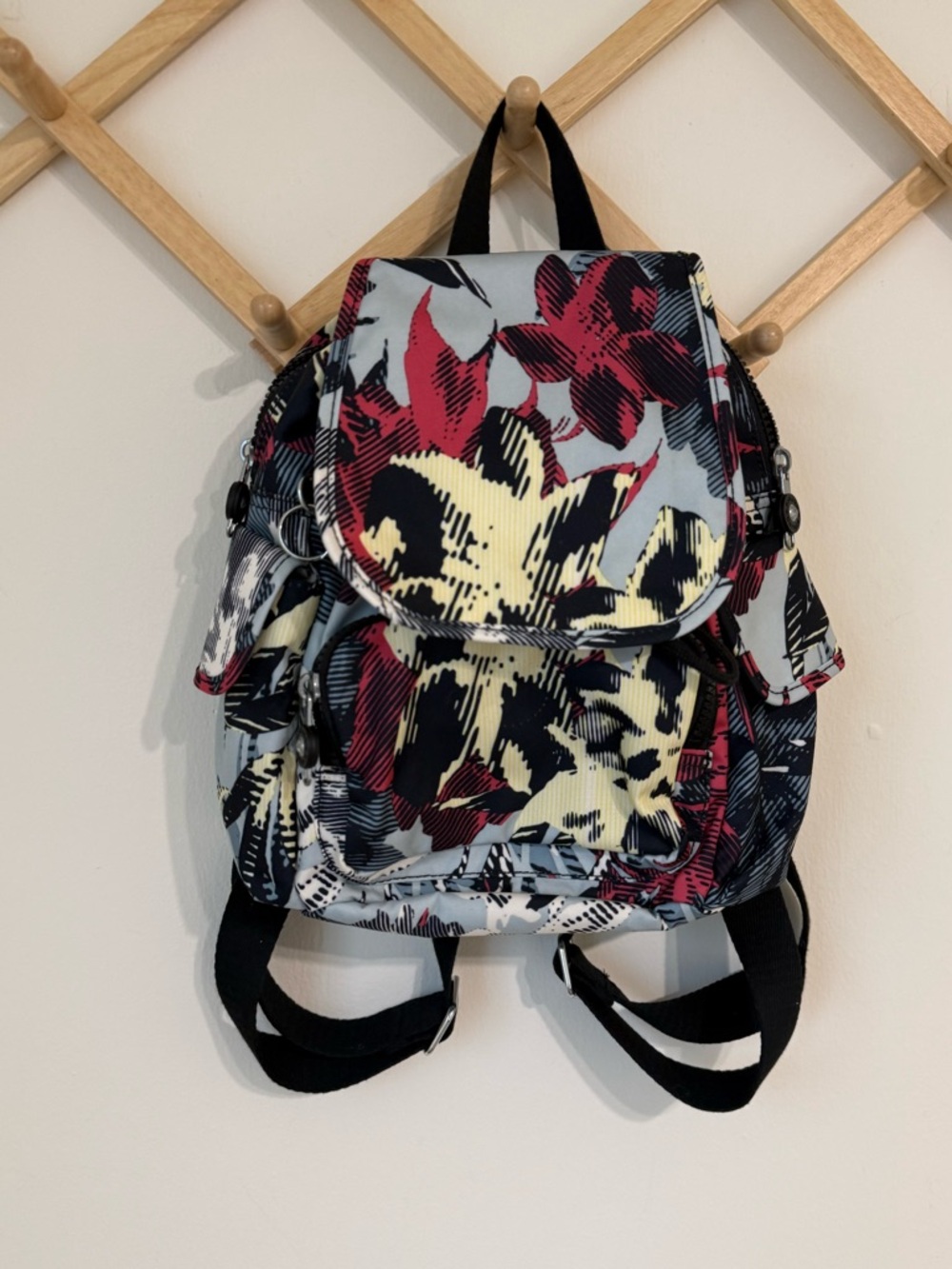 Kipling City Pack Small Floral Backpack